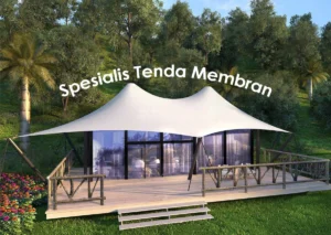 Pasang tenda membrane