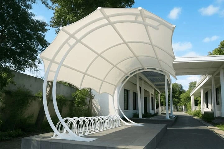 kanopi membran parkiran