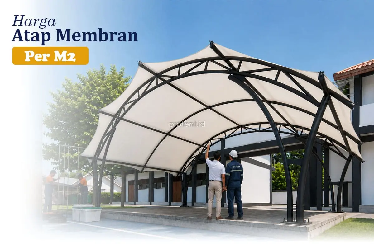 Harga atap membran per m2