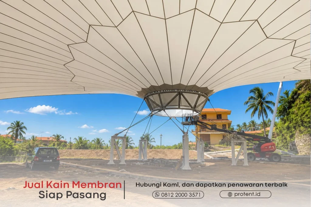 jual kain membran siap pasang