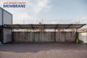 pasang canopy membrane