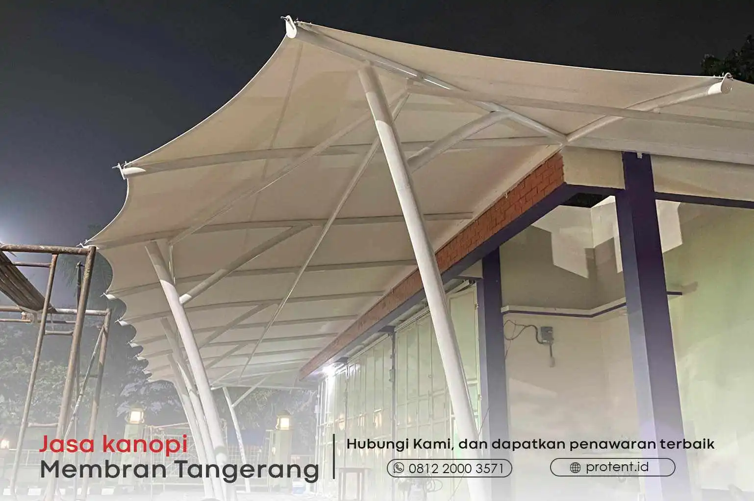 jasa kanopi membran tangerang banten