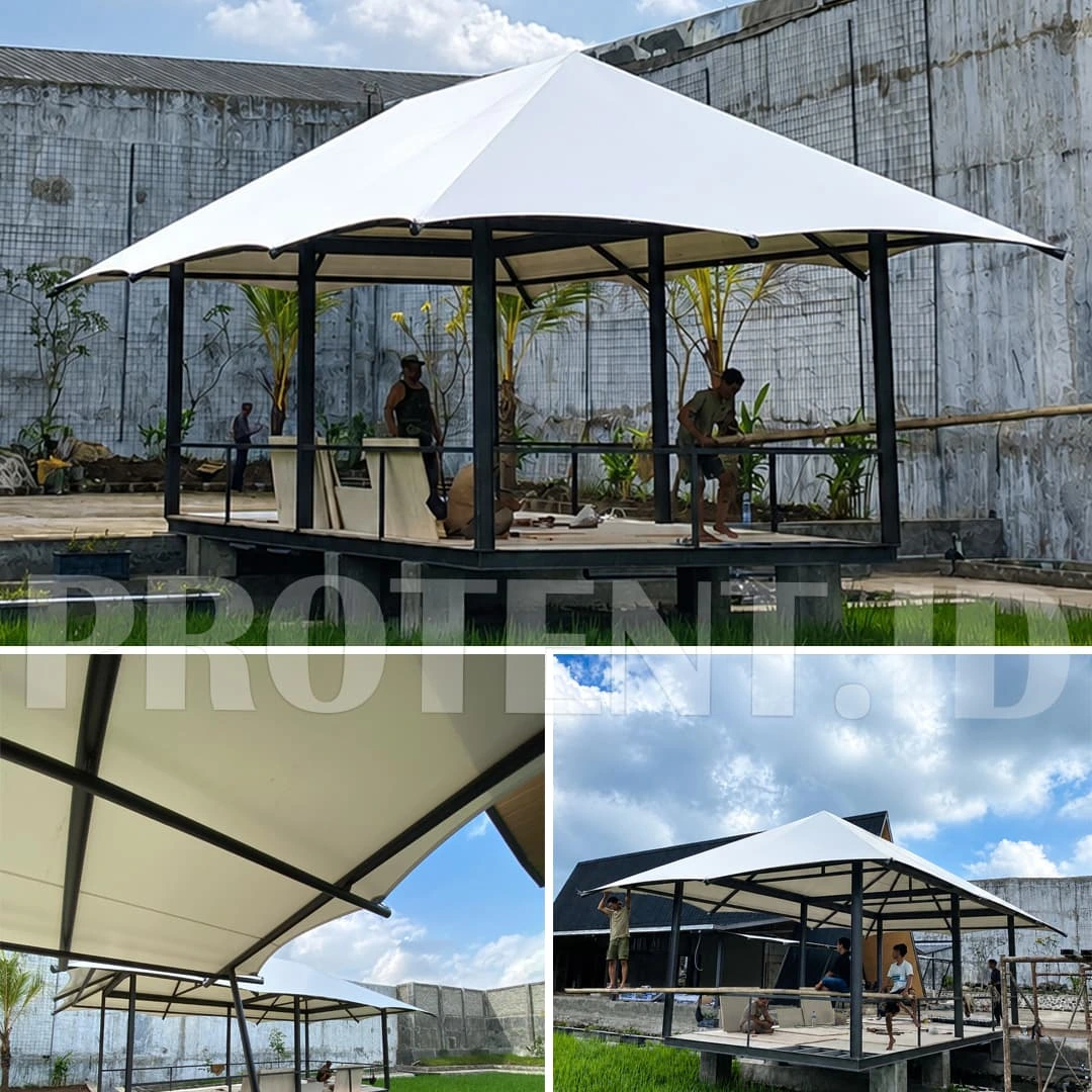 Atap Membran Gazebo