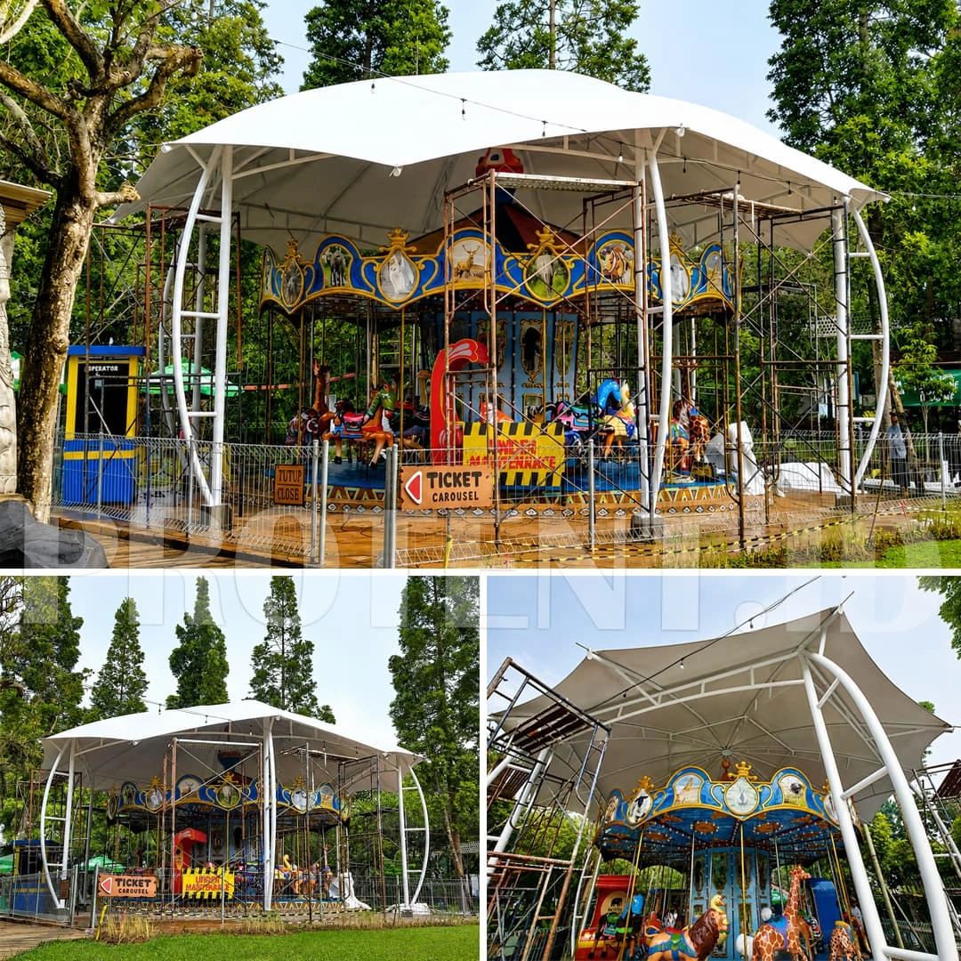 Tenda membran taman